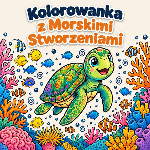 Kolorowanka z Morskimi Stworzeniami