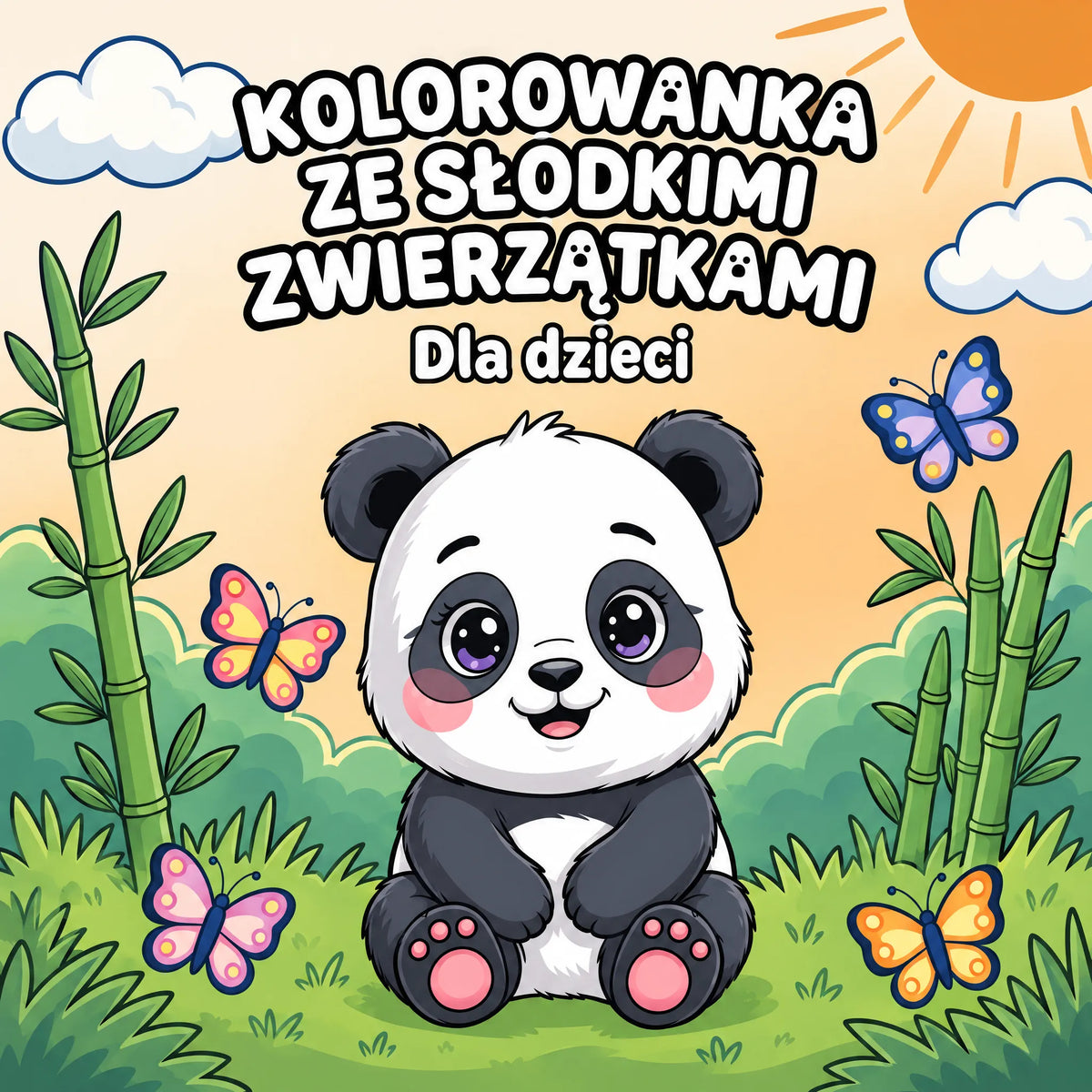 Kolorowanka ze Słodkimi Zwierzątkami